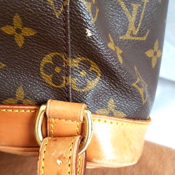 Authentic LOUIS VUITTON LV Monogram Canvas Montsouris Backpack good cond… - Picture 10 of 17